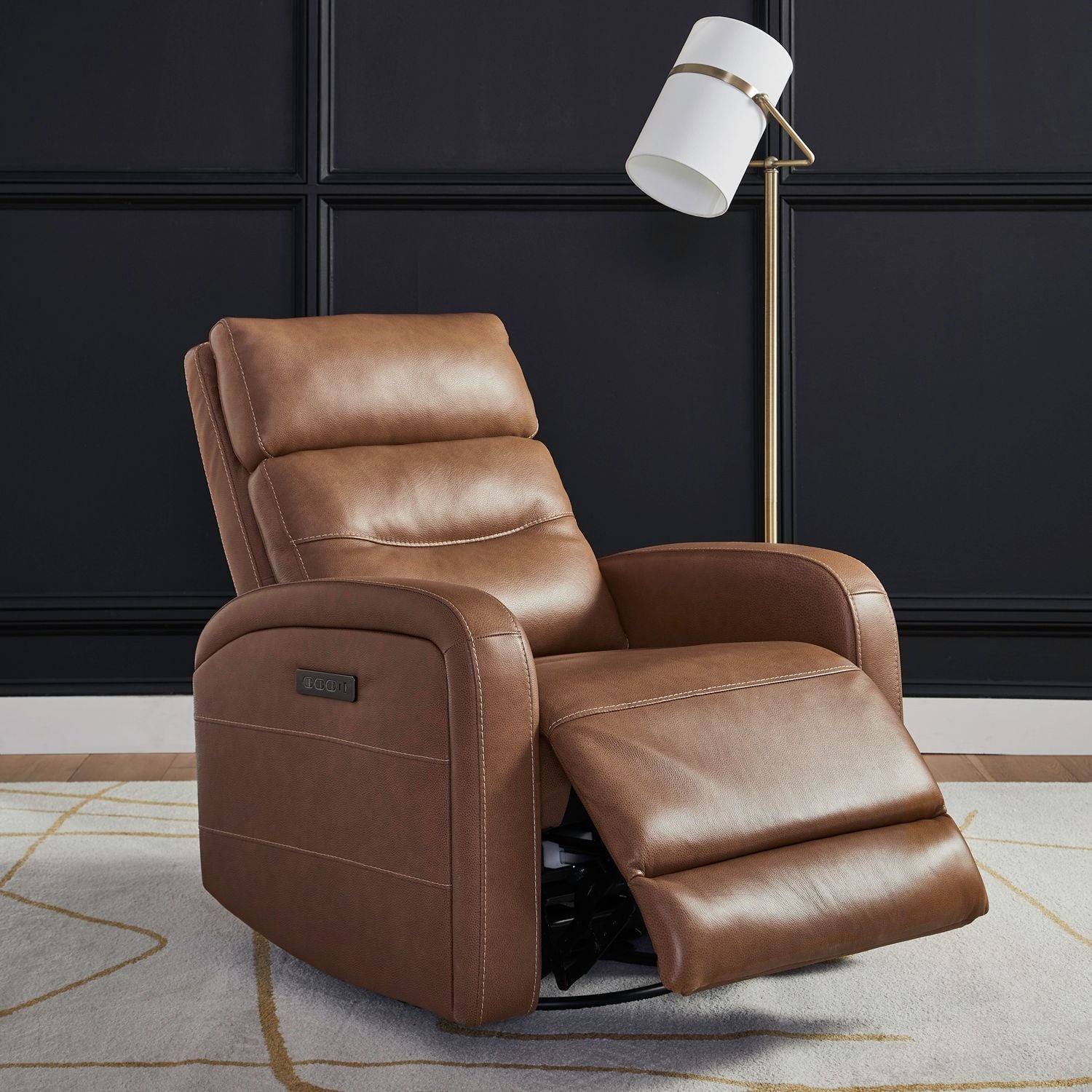 Rosslyn Triple Power Swivel Glide Recliner