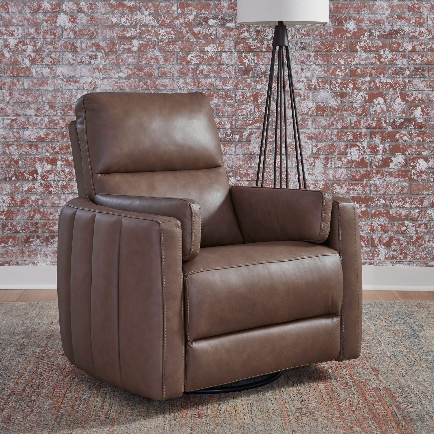 Reilly Triple Power Swivel Glide Recliner