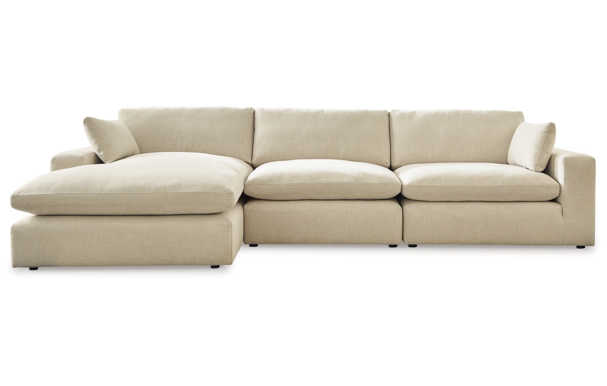 Elyza 3-Piece Sectional with Chaise
