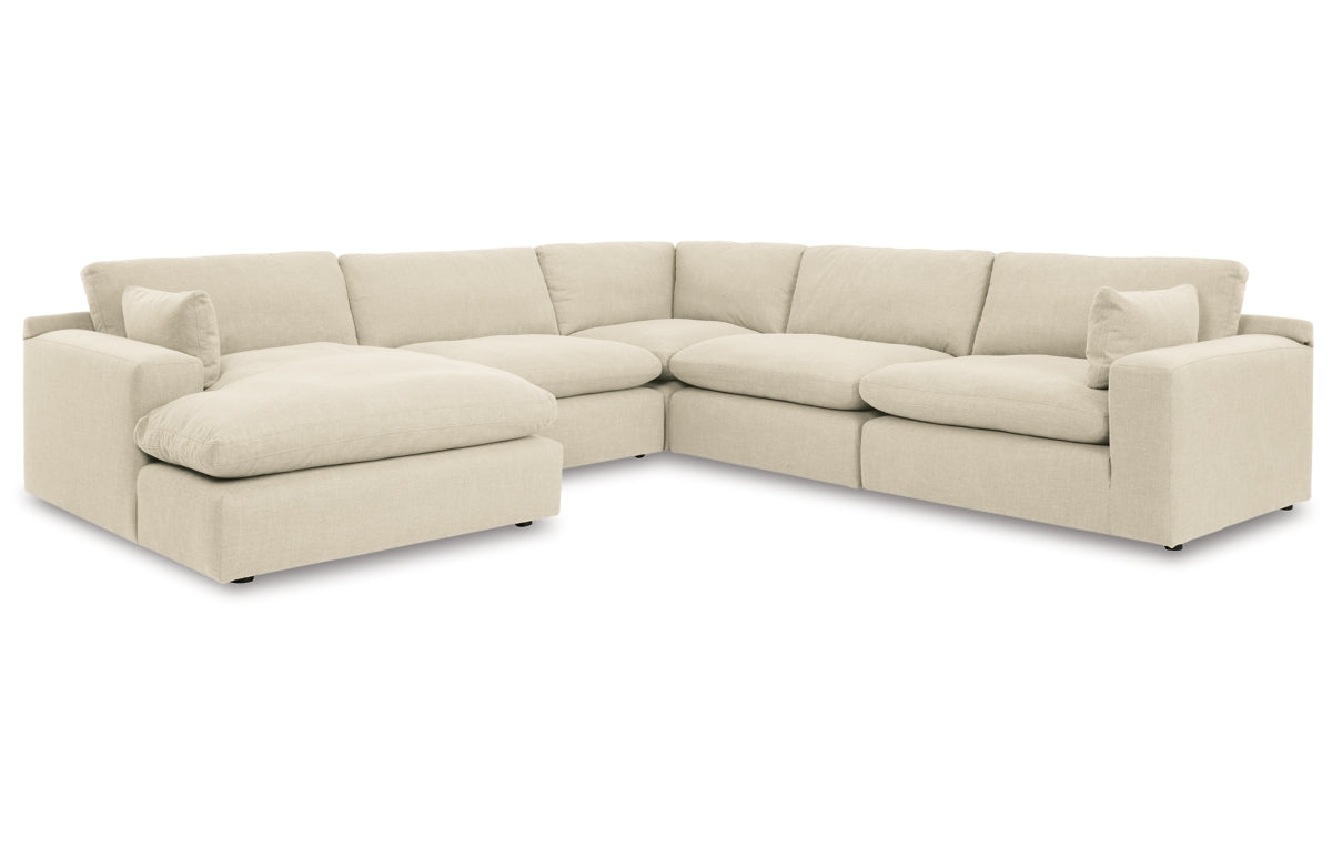 Elyza 5-Piece Sectional with Chaise