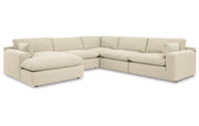 Elyza 5-Piece Sectional with Chaise