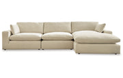 Elyza 3-Piece Sectional with Chaise