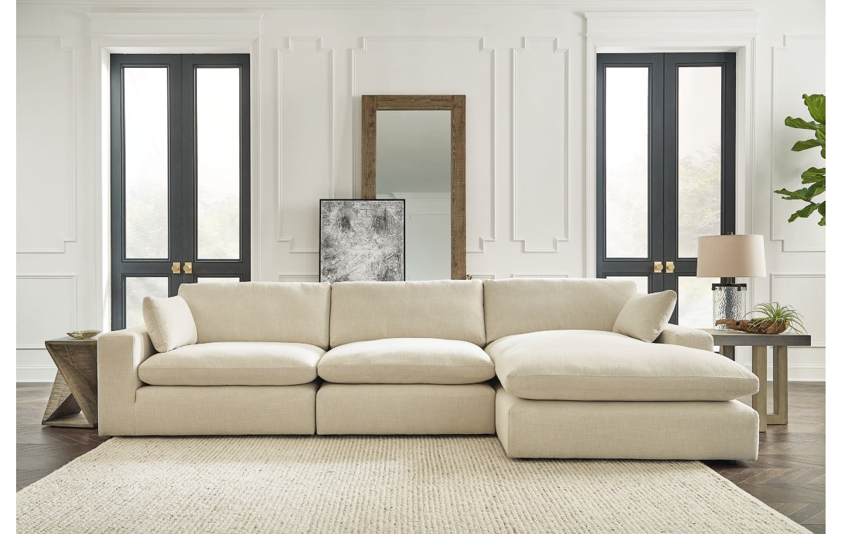 Elyza 3-Piece Sectional with Chaise
