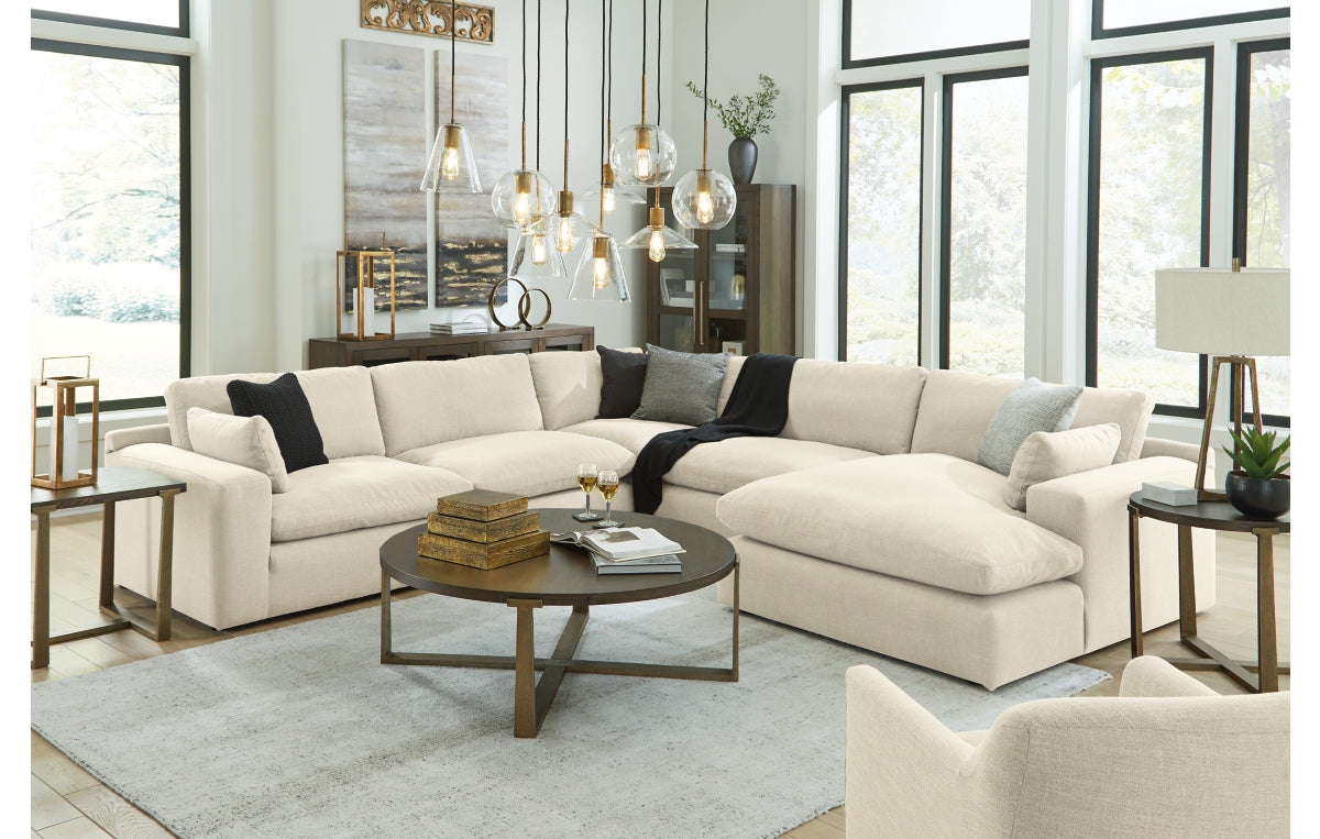 Elyza 5-Piece Sectional with Chaise