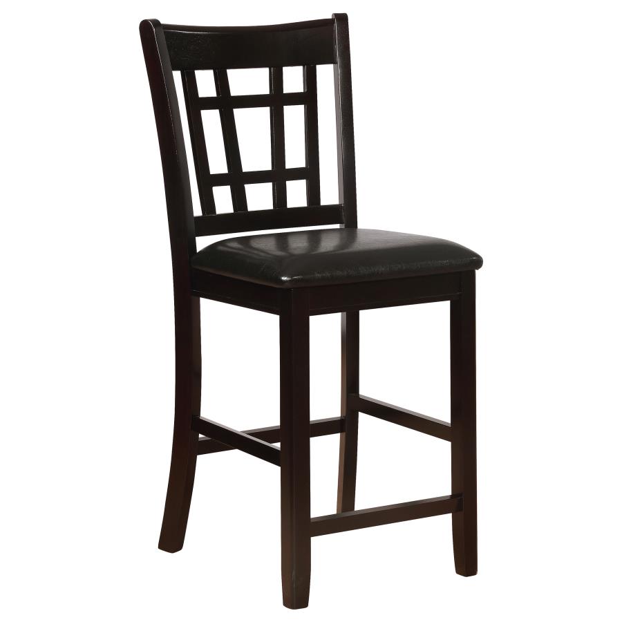 Lavon 5-piece Oval Counter Height Extension Dining Set Espresso