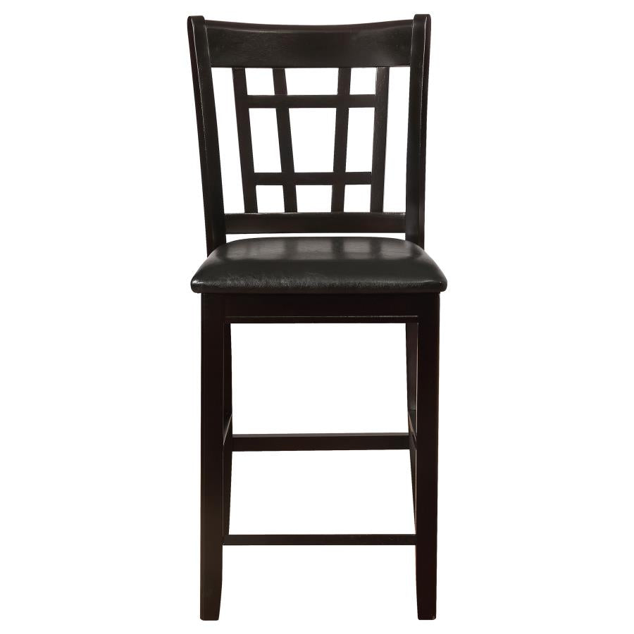Lavon 5-piece Oval Counter Height Extension Dining Set Espresso