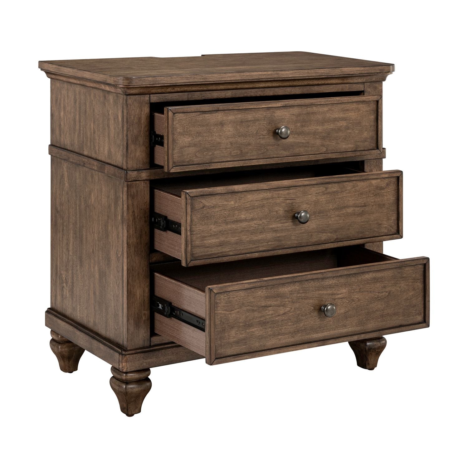 Twin Lakes Nightstand with Charging Station