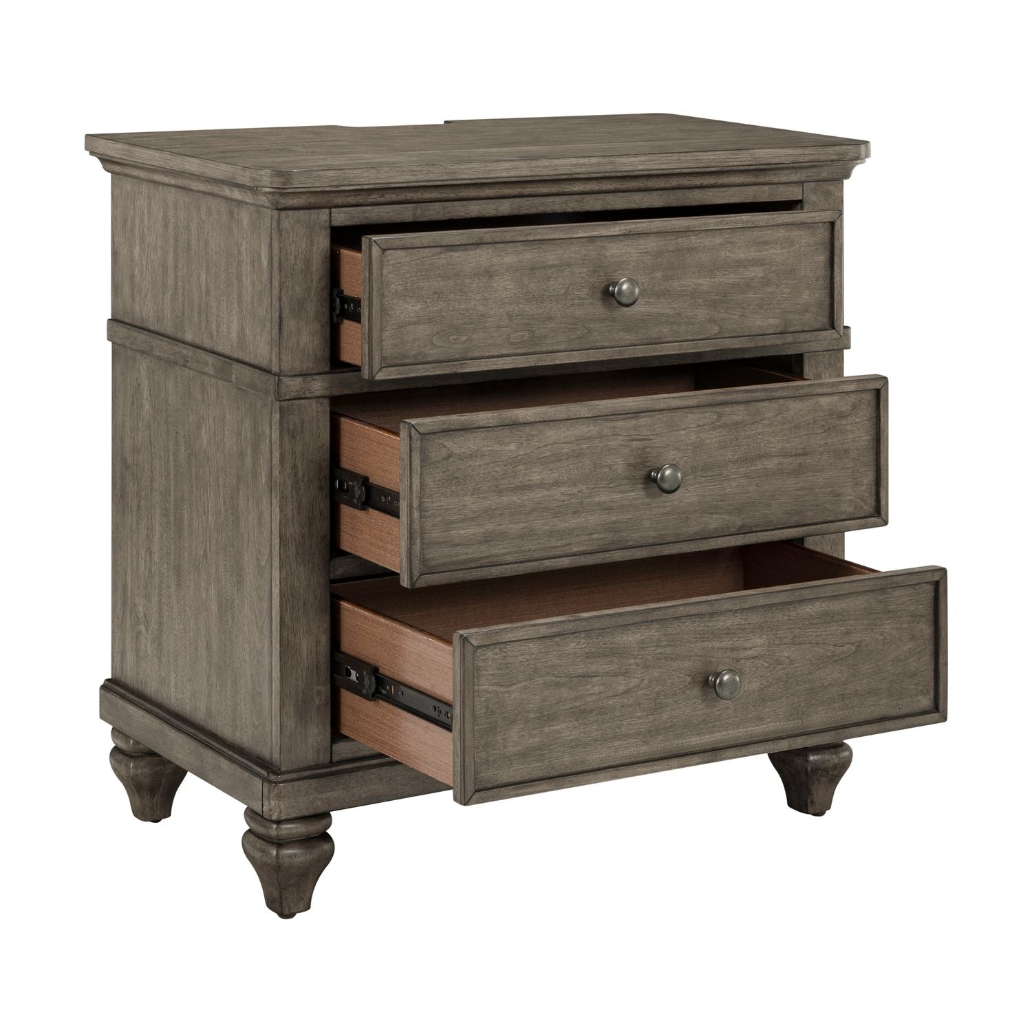 Twin Lakes Nightstand with Charging Station