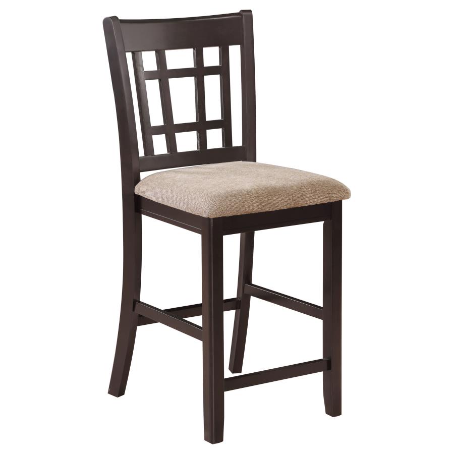 Lavon 5-piece Oval Counter Height Extension Dining Set Light Chestnut