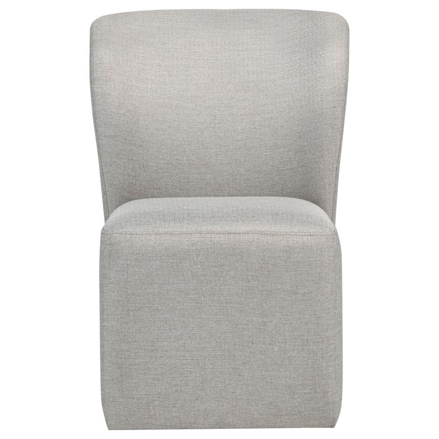 Jaelynn Upholstered Dining Side Chair Beige (Set of 2)