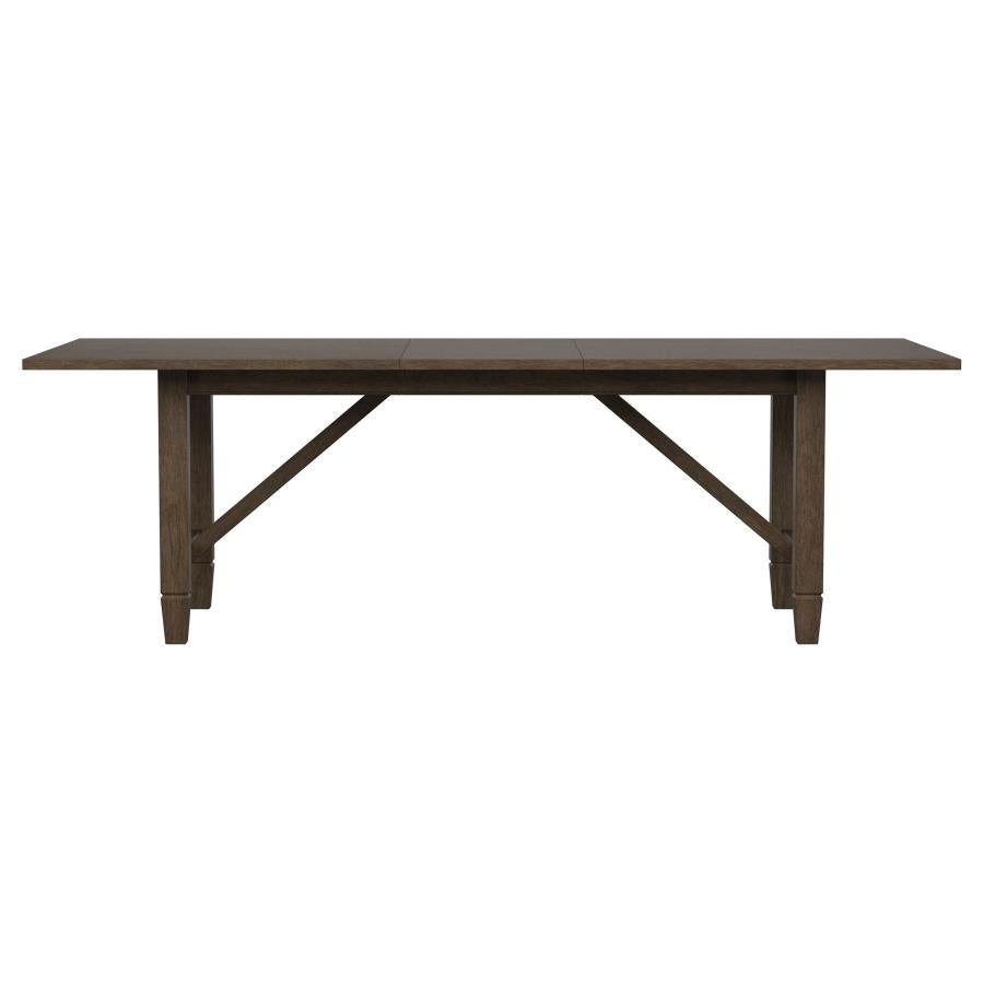 Matisse 7-piece Rectangular Dining Table Set Light Brown