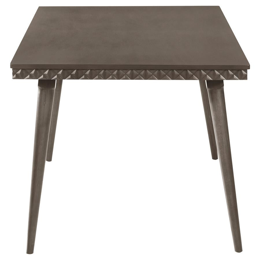 Onslow 5-piece 59-inch Rectangular Dining Set Dark Brown