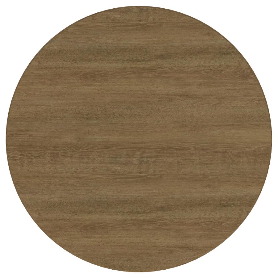 Arini 7-piece Round Dining Room Table Set Sand Wash