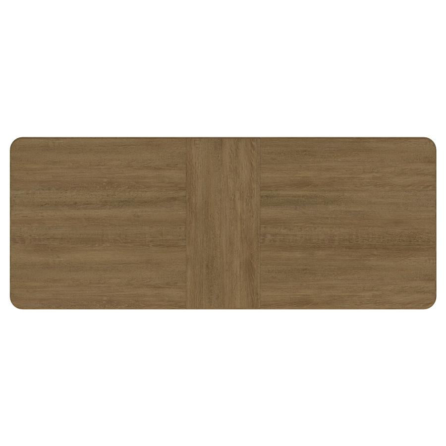 Arini 7-piece Extension Leaf Dining Table Set Sand Wash