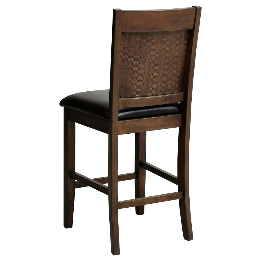 Dewey 5-piece Rectangular Dining Table Set Walnut