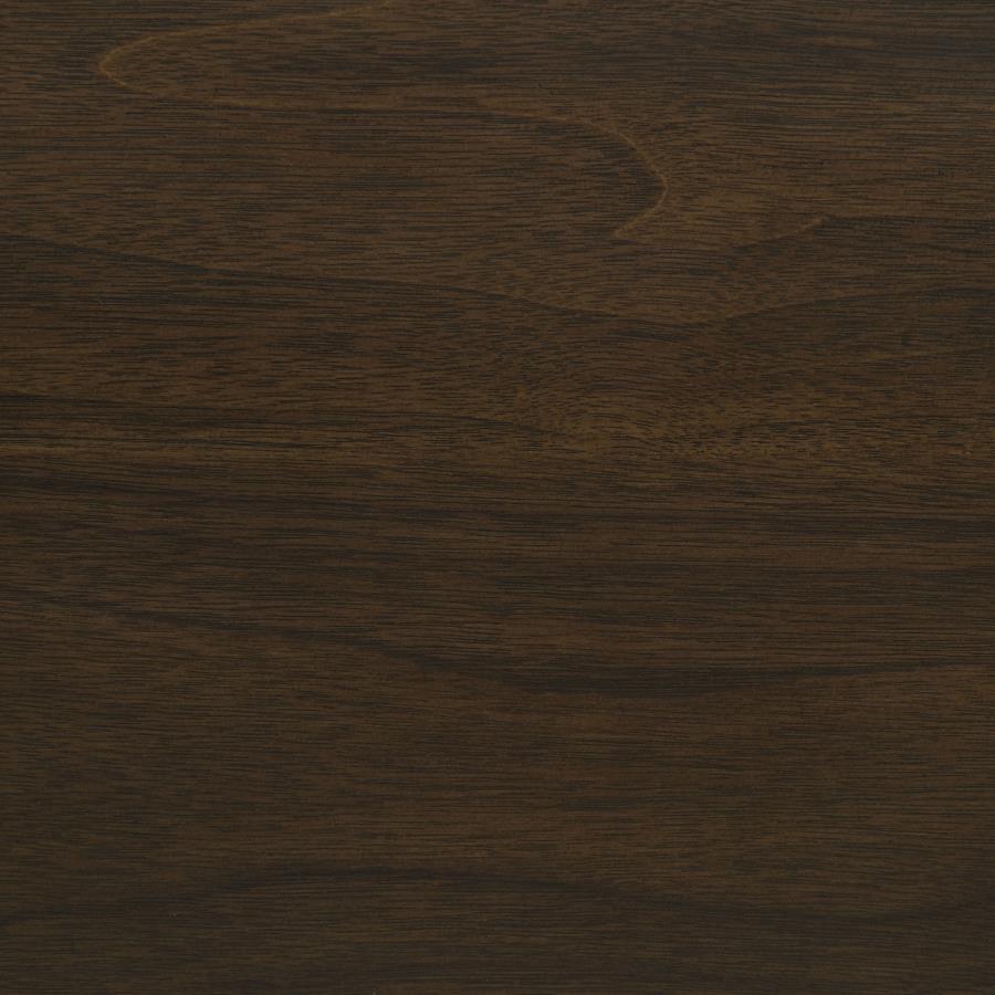 Wes Upholstered Dining Side Chair Dark Walnut (Set of 2)