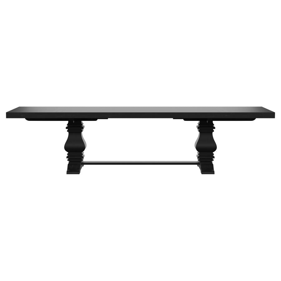 Florence 9-piece 126-inch Extension Dining Table Set Grey