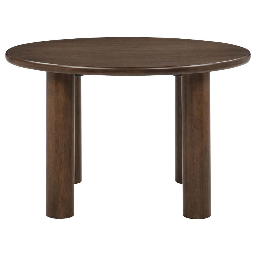 Faulkner 5-piece 48-inch Round Dining Set Cream