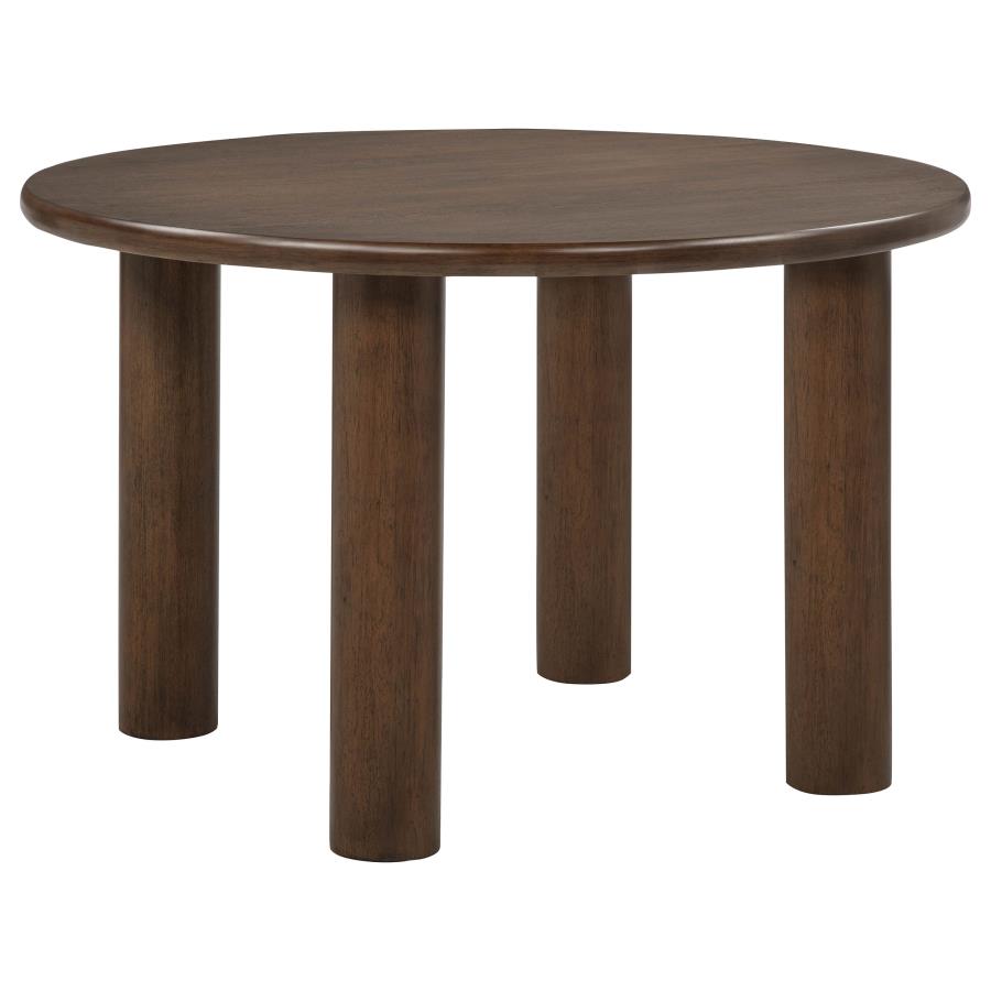 Faulkner 5-piece 48-inch Round Dining Set Cream