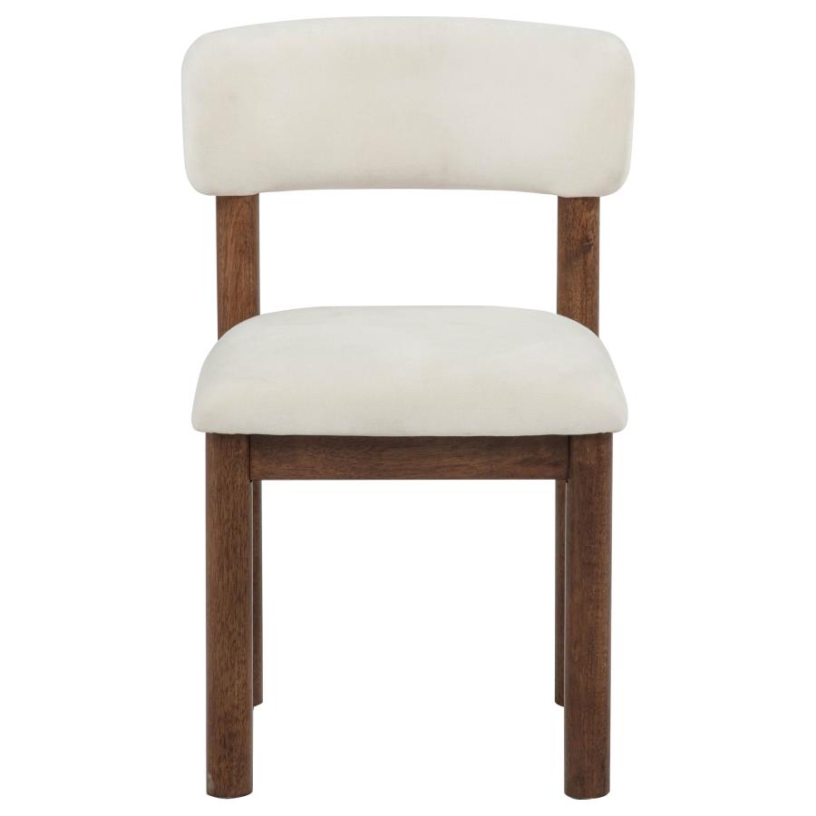 Faulkner 5-piece 48-inch Round Dining Set Cream