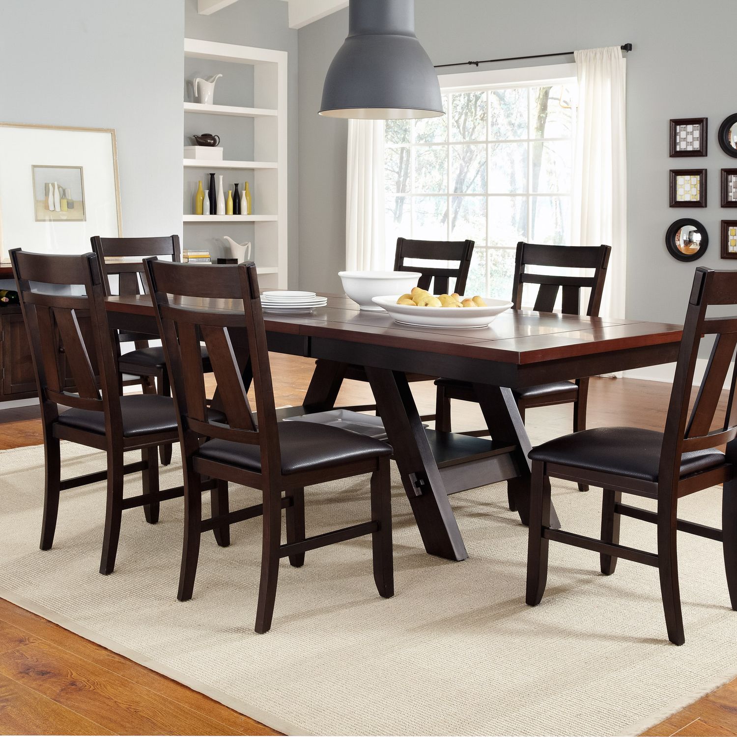 Lawson 7 Piece Rectangular Table Set