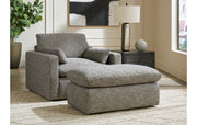 Dramatic Chair and Ottoman