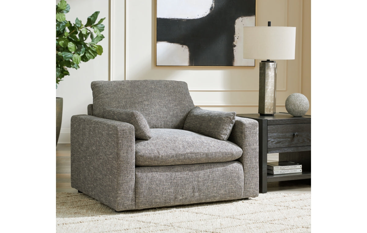 Dramatic Chair and Ottoman