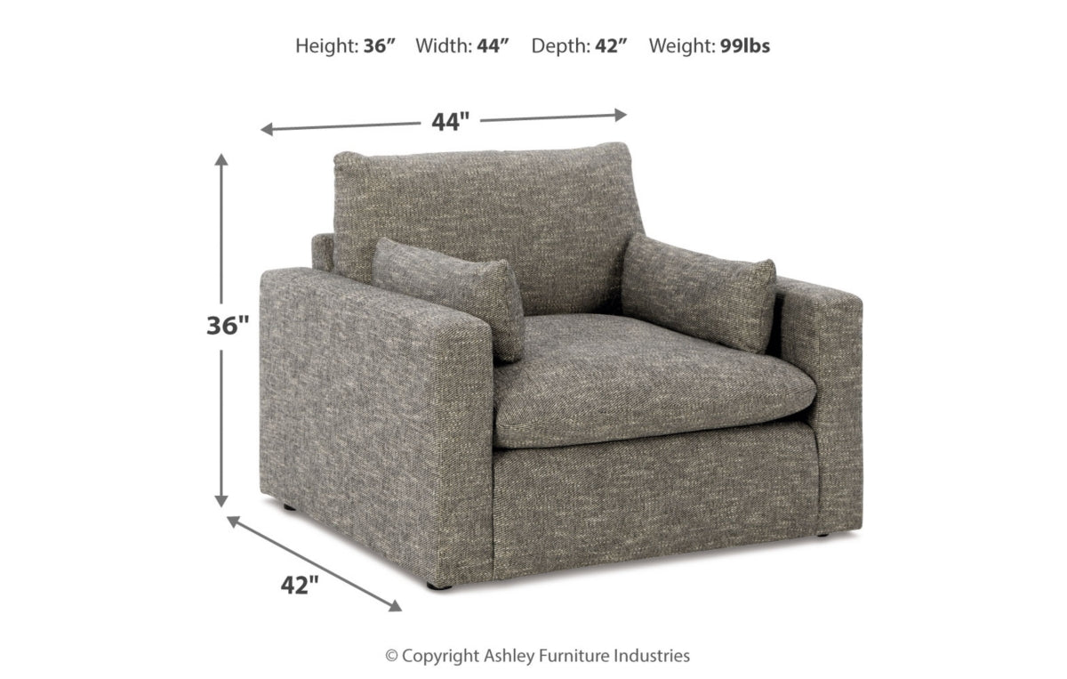 Dramatic Sofa, Loveseat, Chair and Ottoman