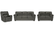 Bladen Sofa, Loveseat and Recliner