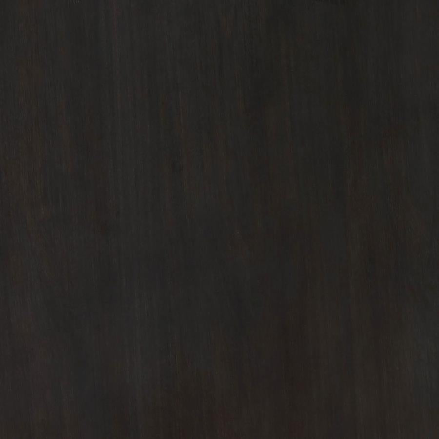 Phelps Upholstered Dining Side Chair Tobacco and Distressed Noir