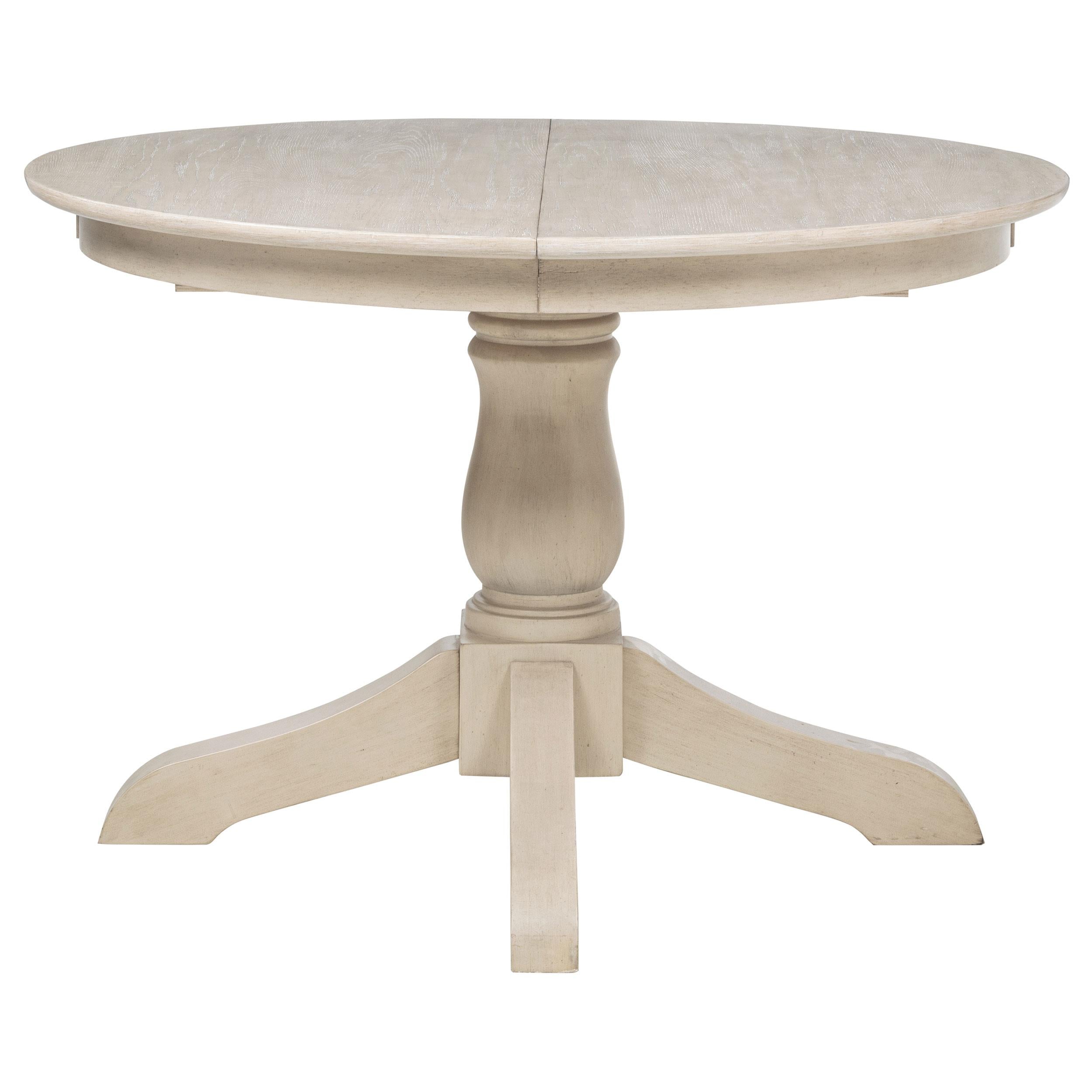 Orrison Oval 62-inch Wood Extension Leaf Dining Table Linen