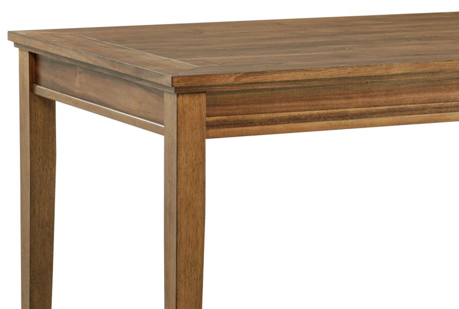 Atwood Rectangular Wood Dining Table Warm Brown