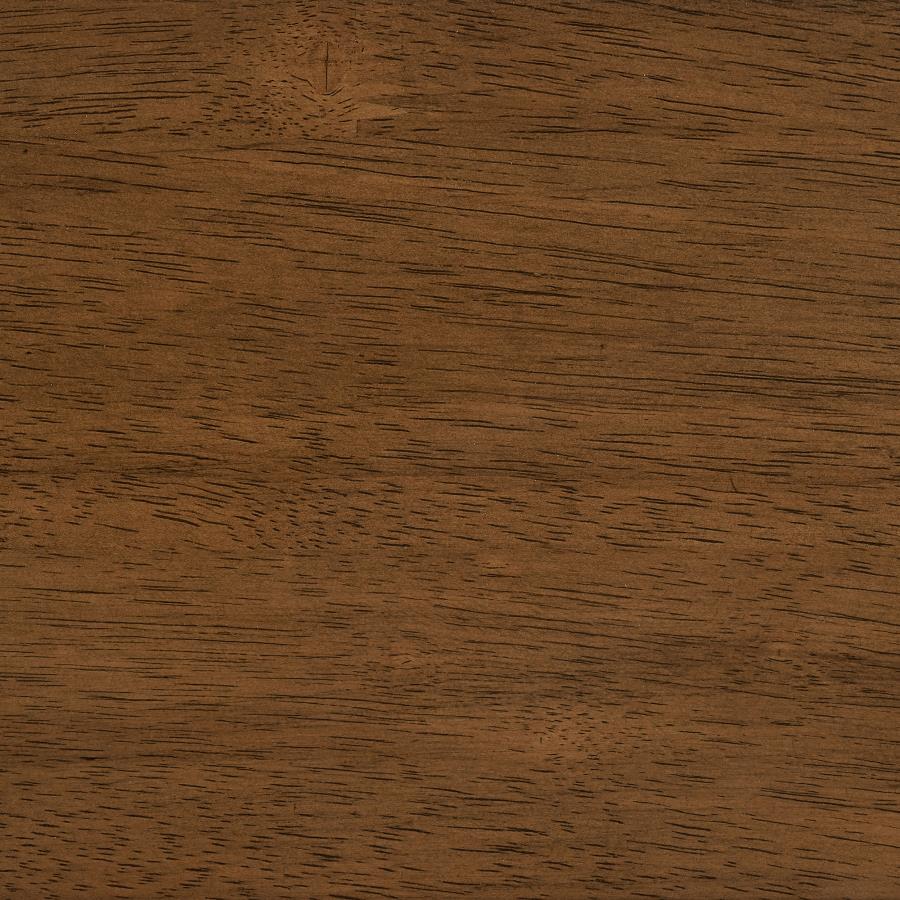 Paxton Round 48-inch Glass Top Counter Height Dining Table Brown