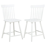 Andrews Windsor Counter Height Dining Side Chair White (Set of 2)