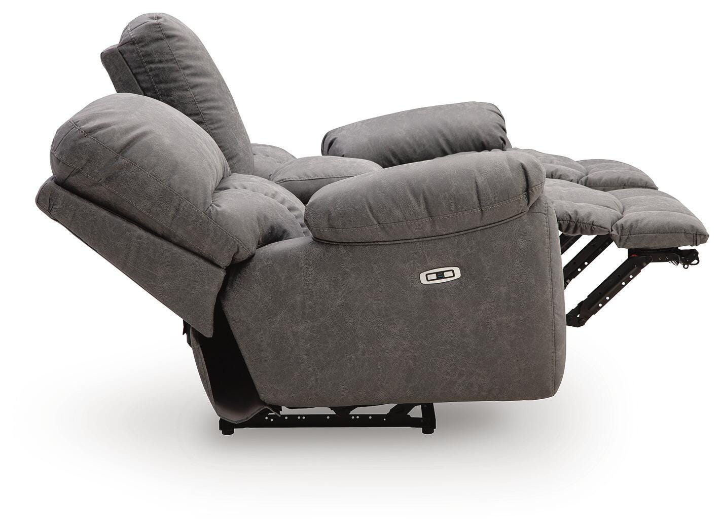 Bakerstein Power Reclining Loveseat with Console