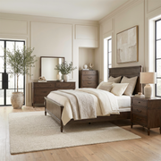 Wesley Hall Queen Panel Bed, Dresser & Mirror, Chest, Nightstand