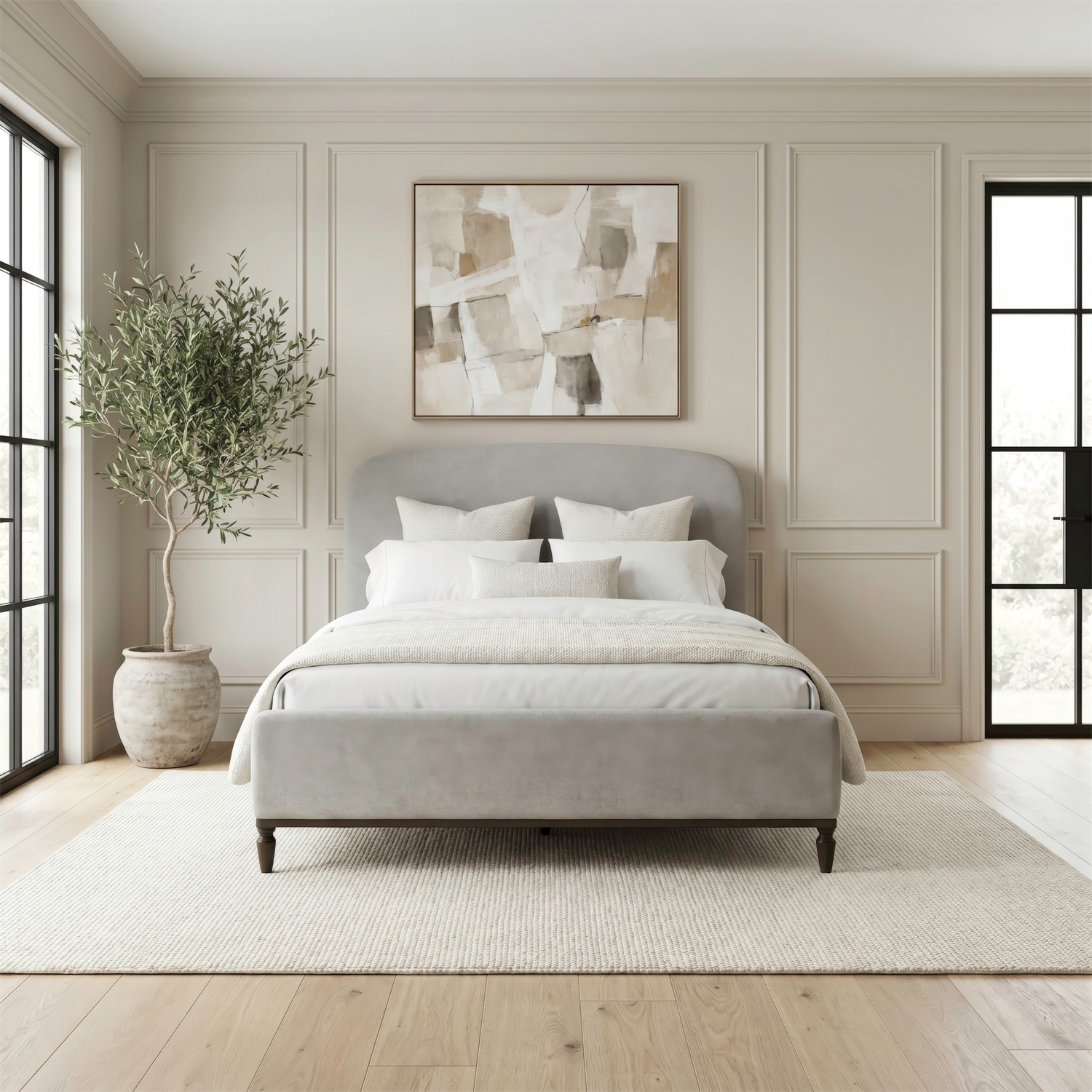 Wesley Hall Queen Upholstery Headboard
