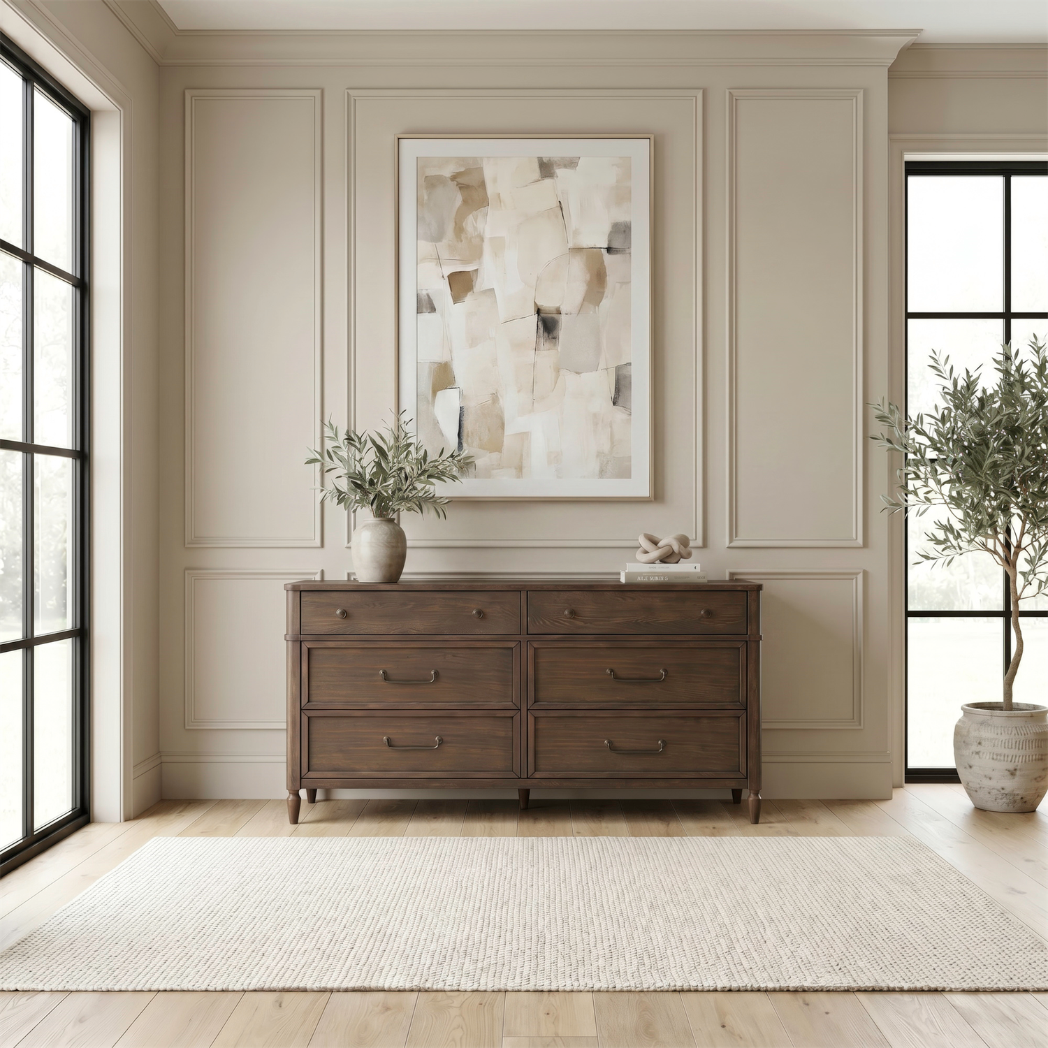 Wesley Hall 6 Drawer Dresser