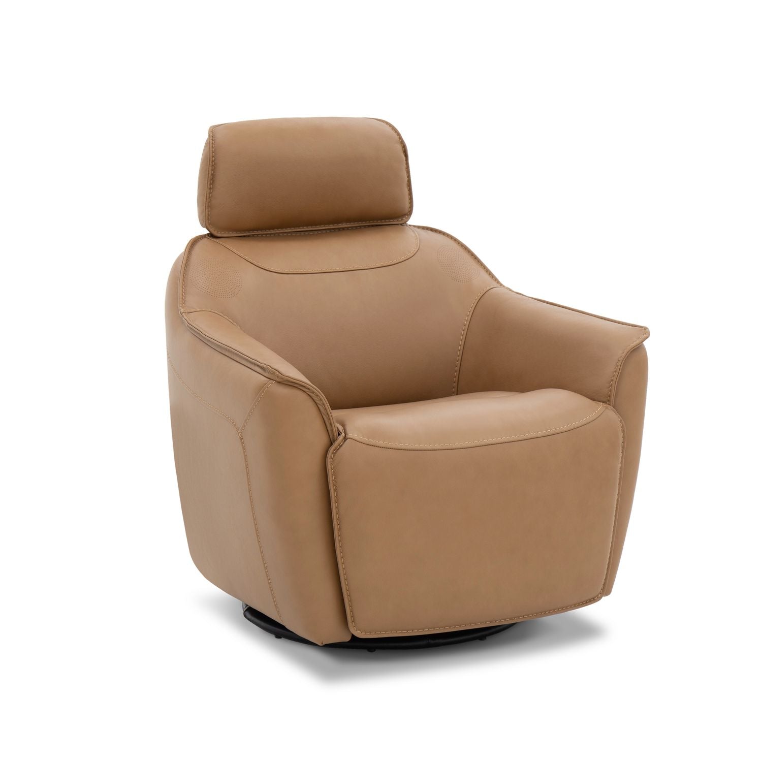 Darby Swivel Accent Chair with Power Foot & Tilt