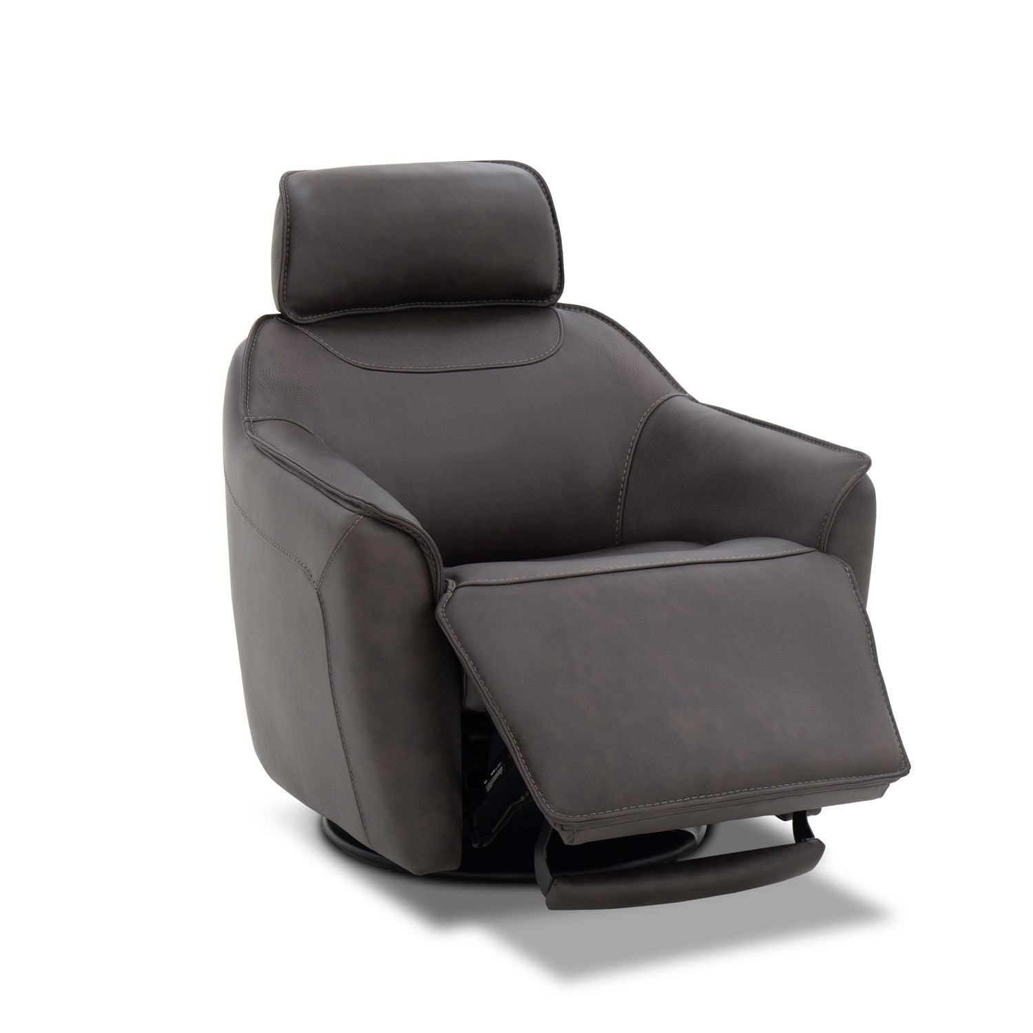 Darby Swivel Accent Chair with Power Foot & Tilt