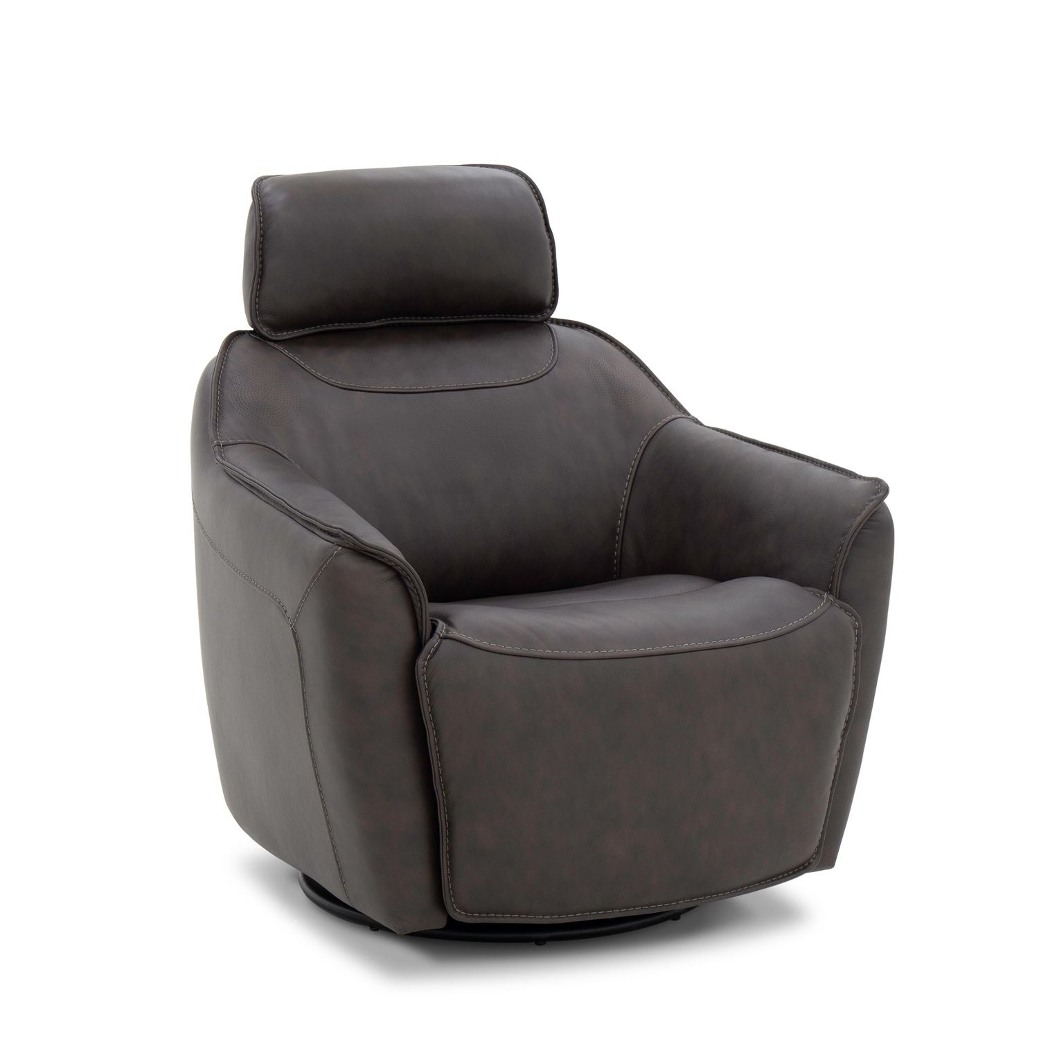 Darby Swivel Accent Chair with Power Foot & Tilt