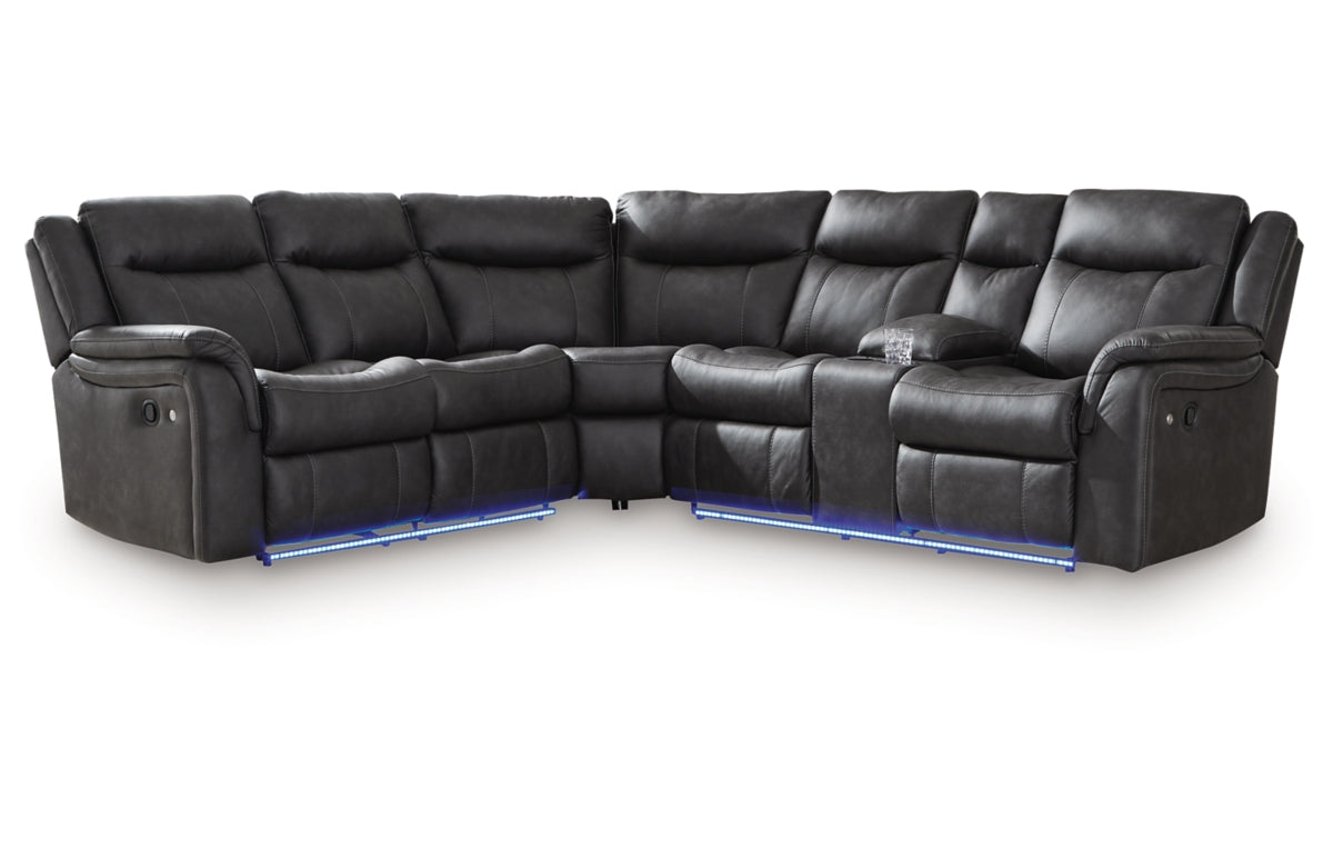 Sultan Meadow 2-Piece Reclining Sectional