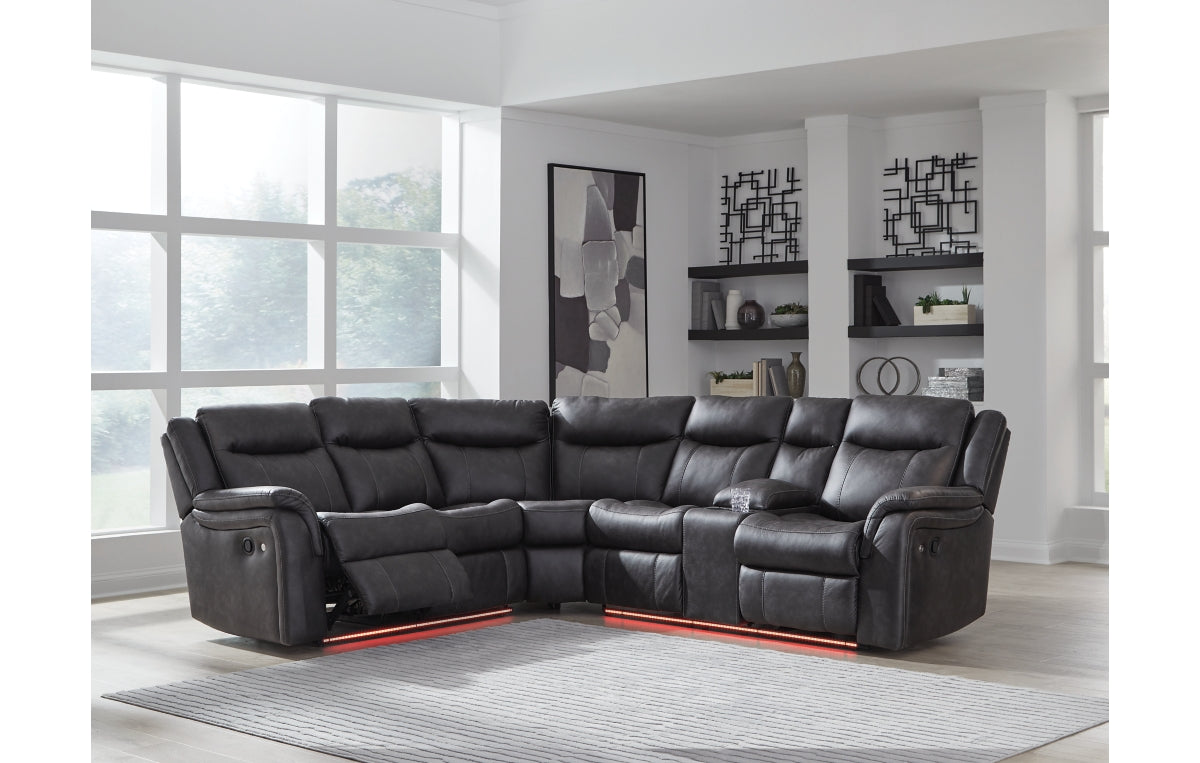 Sultan Meadow 2-Piece Reclining Sectional