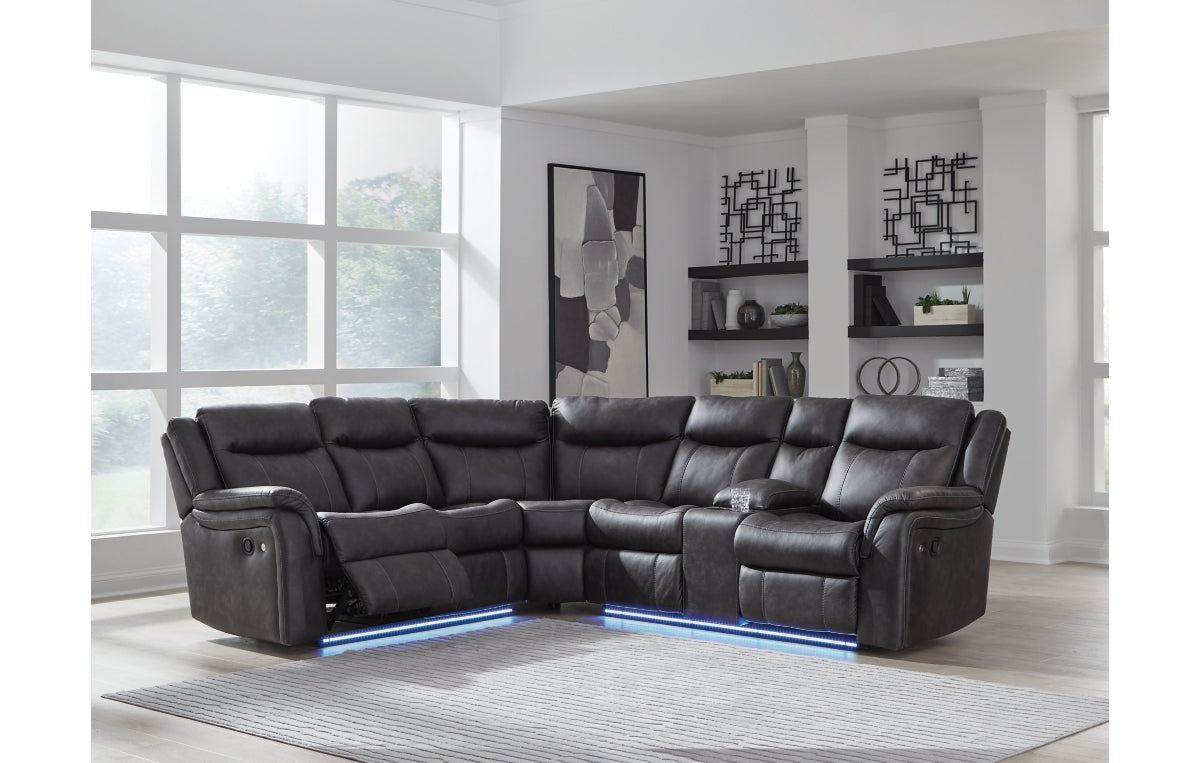 Sultan Meadow 2-Piece Reclining Sectional