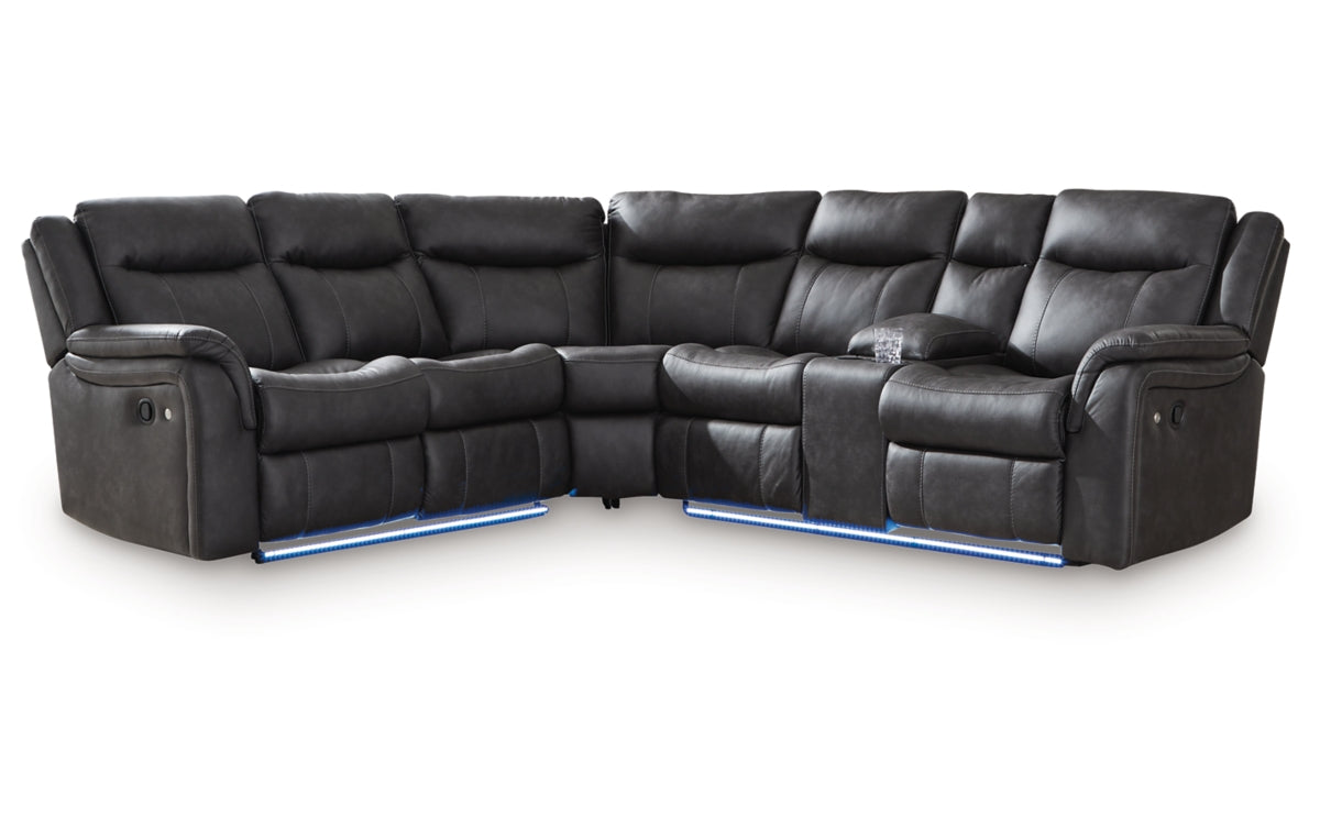 Sultan Meadow 2-Piece Reclining Sectional