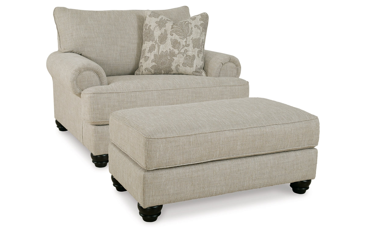 Asanti Chair and Ottoman