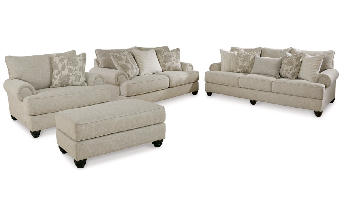 Asanti Sofa, Loveseat, Chair and Ottoman