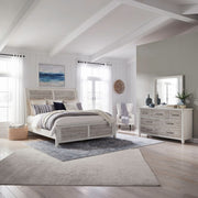 Backroads King California Sleigh Bed, Dresser & Mirror
