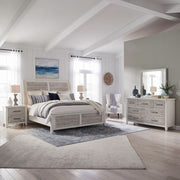 Backroads King California Sleigh Bed, Dresser & Mirror, Nightstand