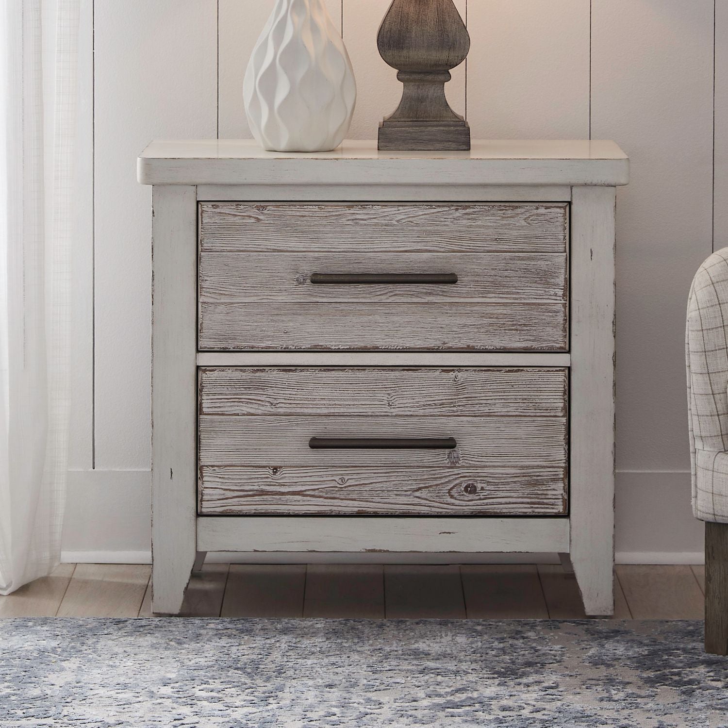 Backroads Nightstand with Charging Station